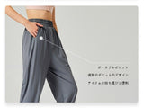 Women's Plus Size Sports Pants Running Slim Fit Outdoor Casual Pants Work Dance Loose Pants 9 Points Thin Spring 