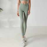 Fitness pants for women, tight fit, outer pants, high waist, slimming, training, quick drying, running, sports pants, yoga 